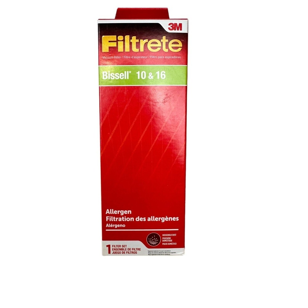 Filtrete‎ 3M Bissell 10 & 16 Vacuum Filter 66810B